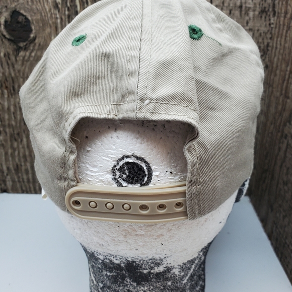 Sherni's Candies & Cones Beige & Green Snapback Baseball Hat Cap One Size - Picture 4 of 7